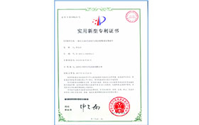 實(shí)用新型專利證書